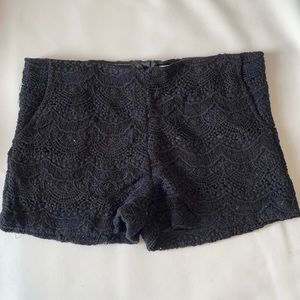 Loha girls black shorts 100 Cotton